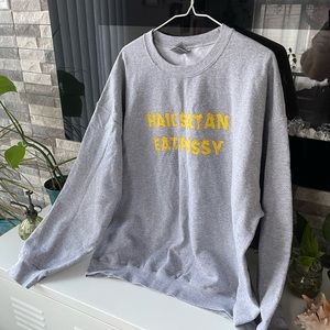 Grey unisex sweatshirt alt style